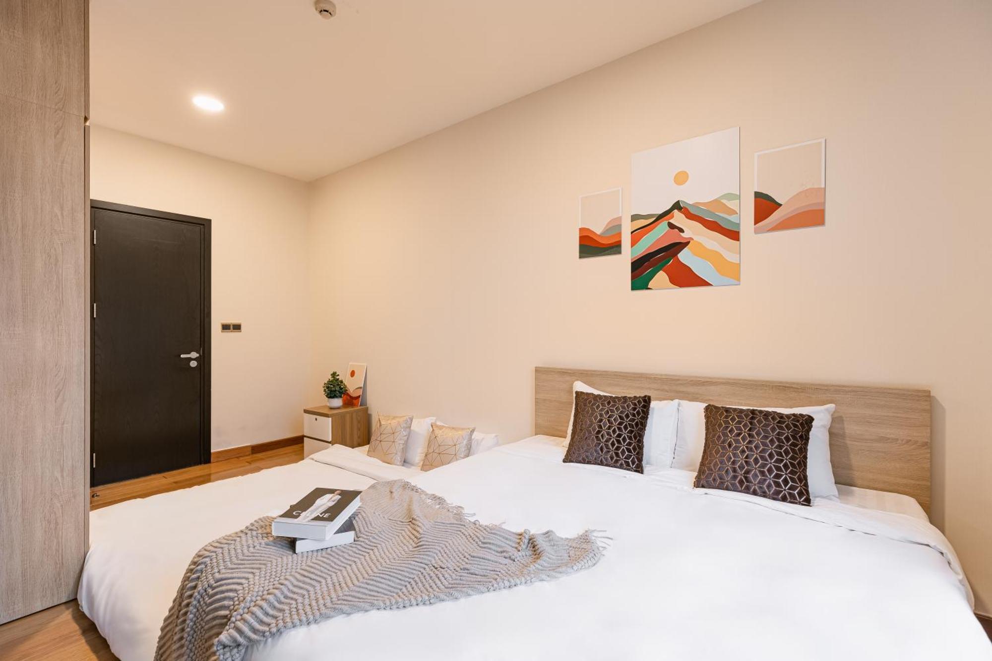 Exclusive 2-3 Bedroom Apartment In District 1 Free Pool Gym Sauna Ho Či Minovo Město Exteriér fotografie
