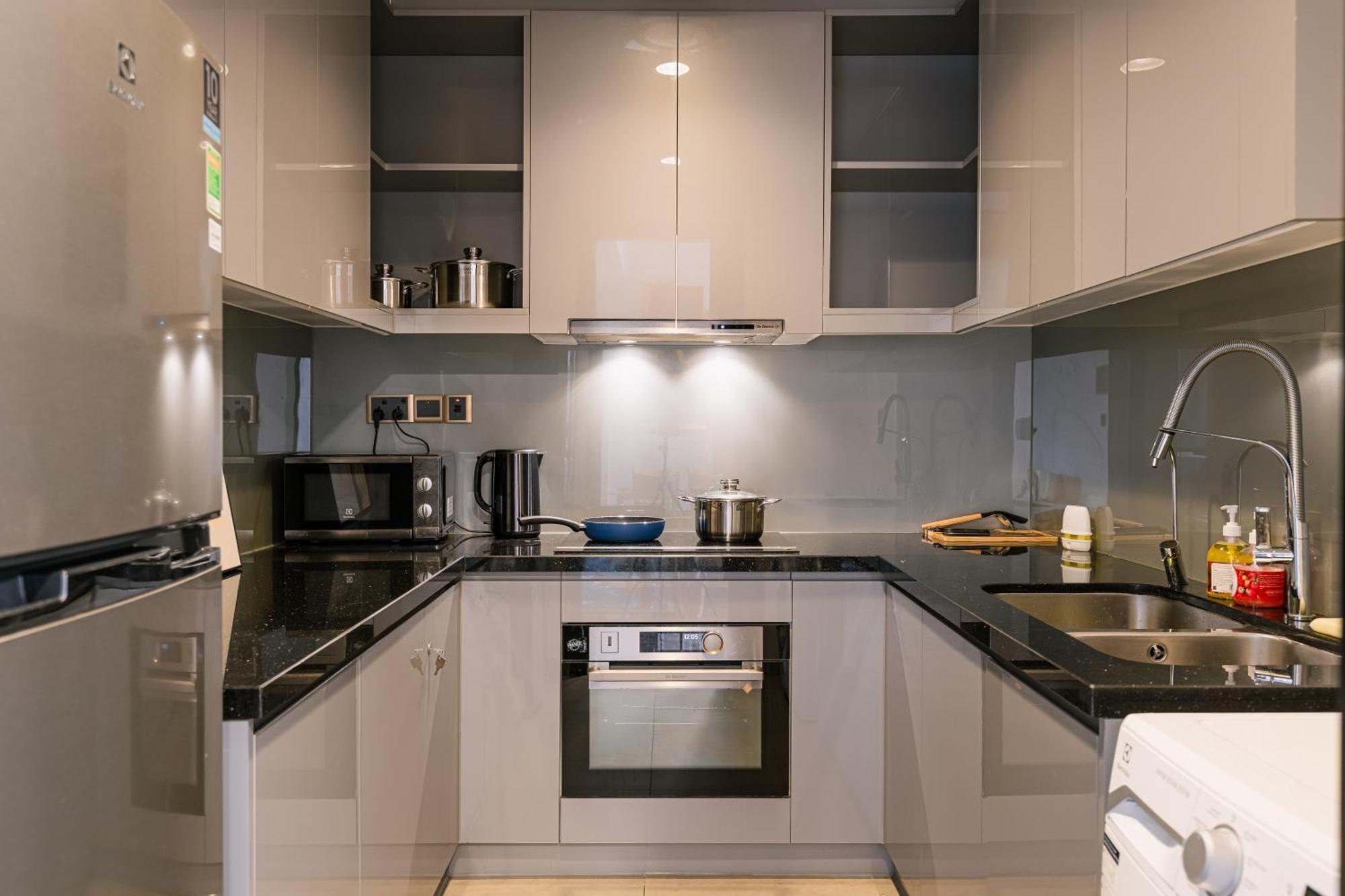 Exclusive 2-3 Bedroom Apartment In District 1 Free Pool Gym Sauna Ho Či Minovo Město Exteriér fotografie